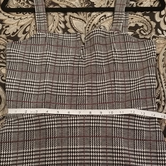 Aero Plaid A-line Mini Dress, size M - Picture 6 of 9